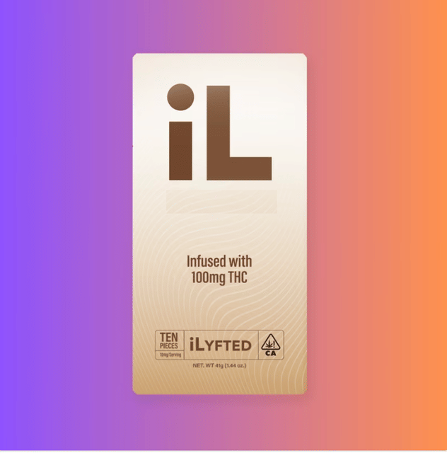 iLyfted β White Chocolate Bar - 100mg