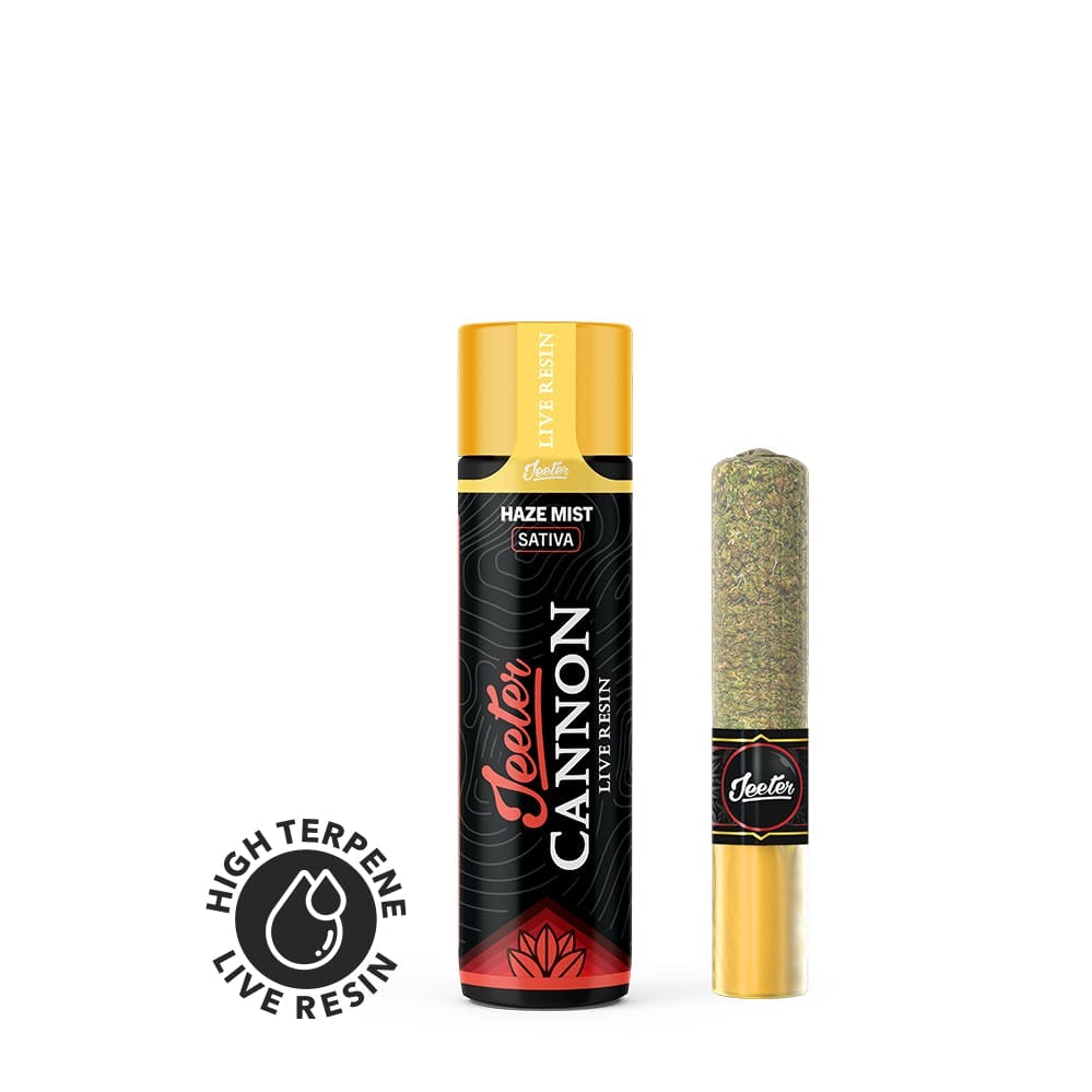 Haze Mist Baby Cannon 1.3g Preroll - Jeeter -  - $24.74 - Preroll