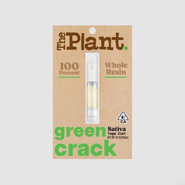 Plant 1G Cartridge | Green Crack Whole Resin