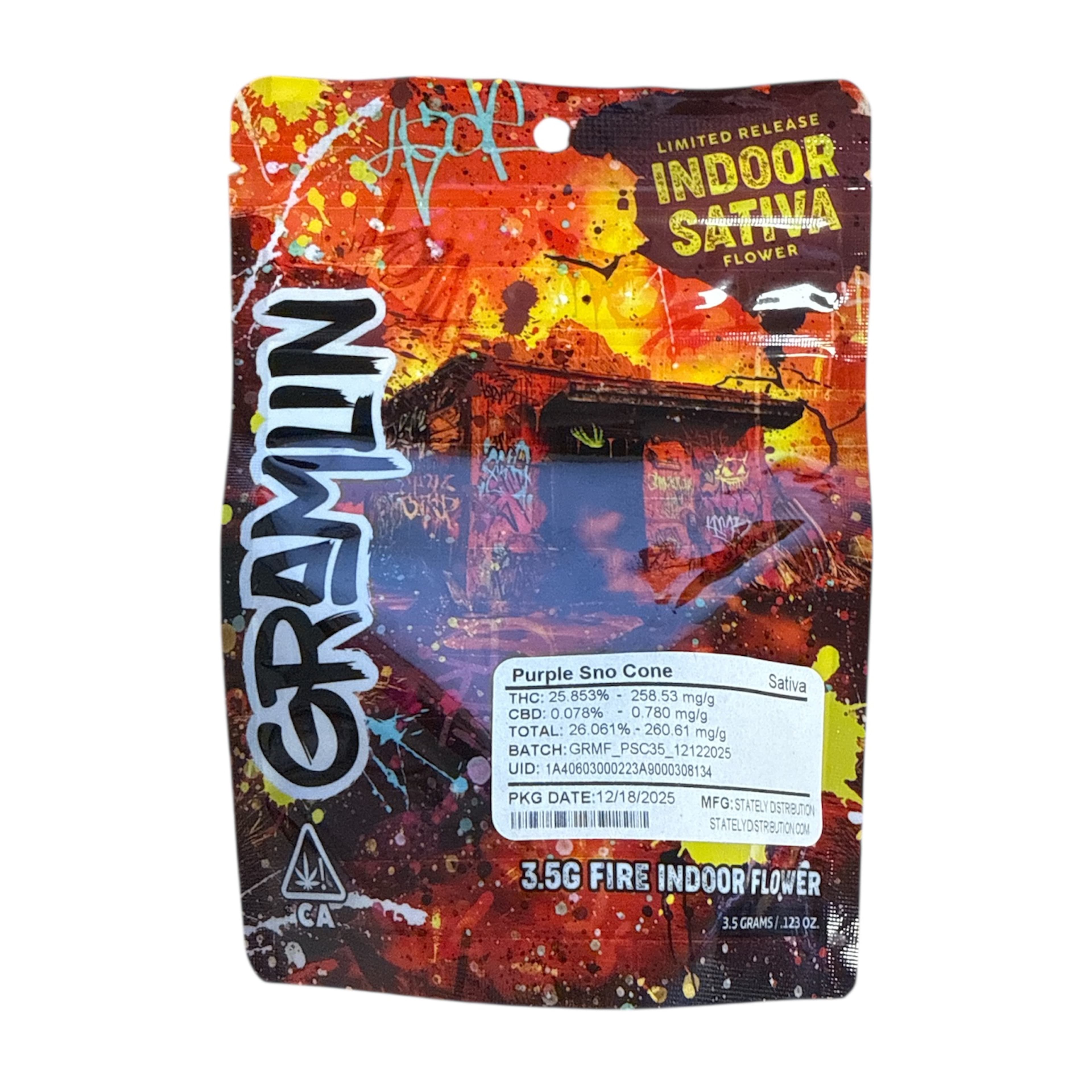 Gramlin - Purple Sno Cone - 3.5g - Gramlin - - $29.99 - Indoor Flowers