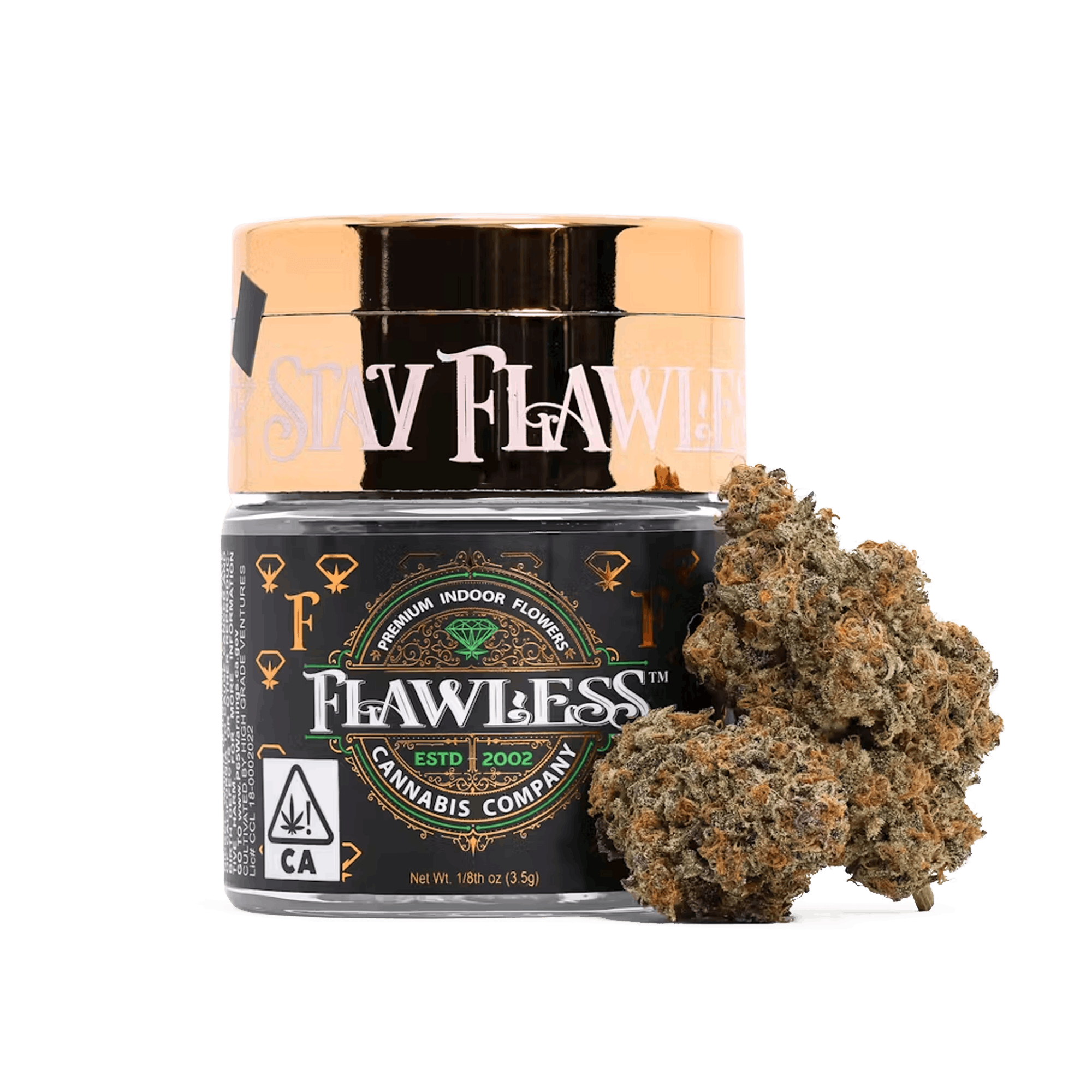 Lemon Cherry Gelato BX - Jar - Indoor Flower - Flawless Cannabis Co - Eighth - $41.99 - Flower