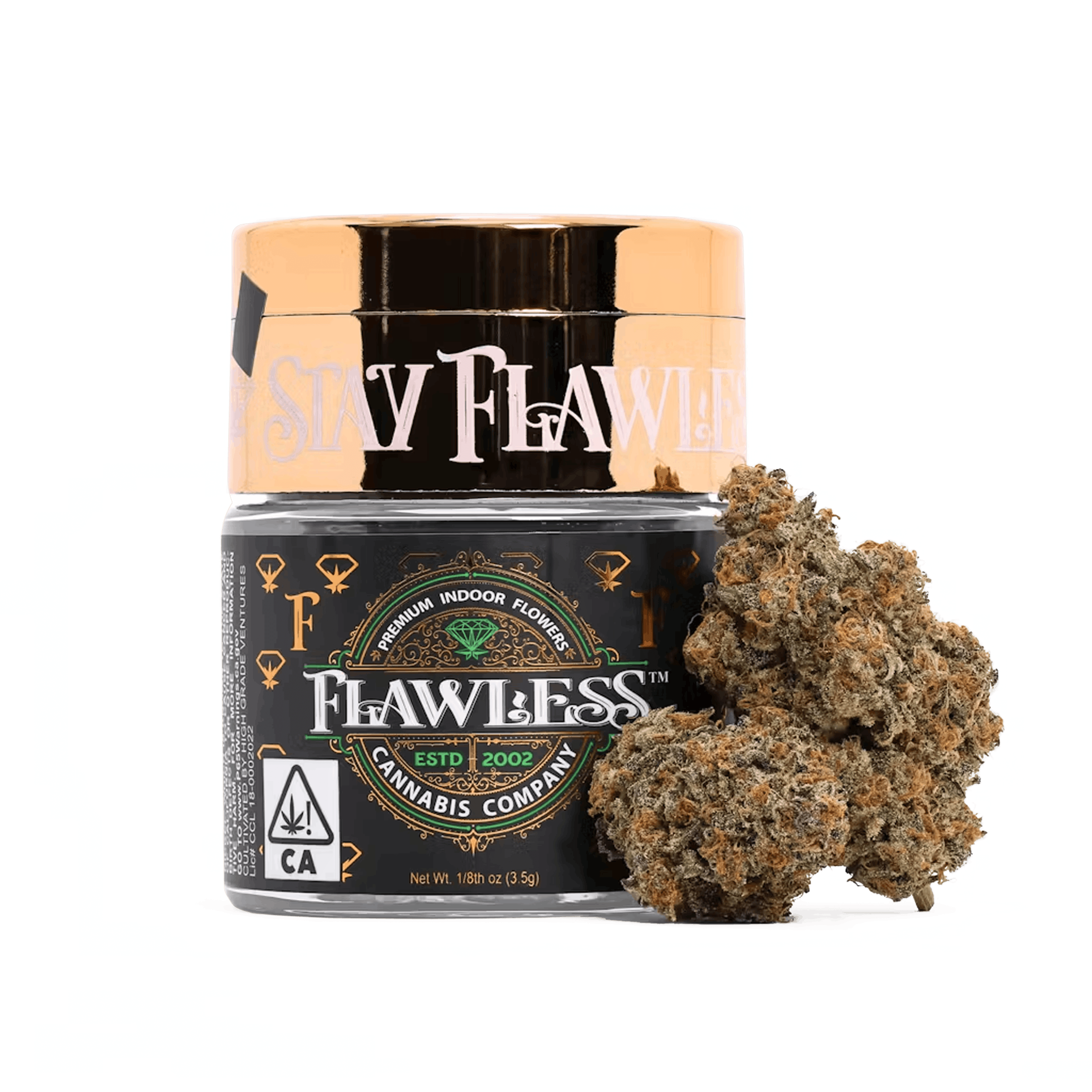 Lemon Cherry Gelato BX - Jar - Indoor Flower - Flawless Cannabis Co - Eighth - $41.99 - Flower