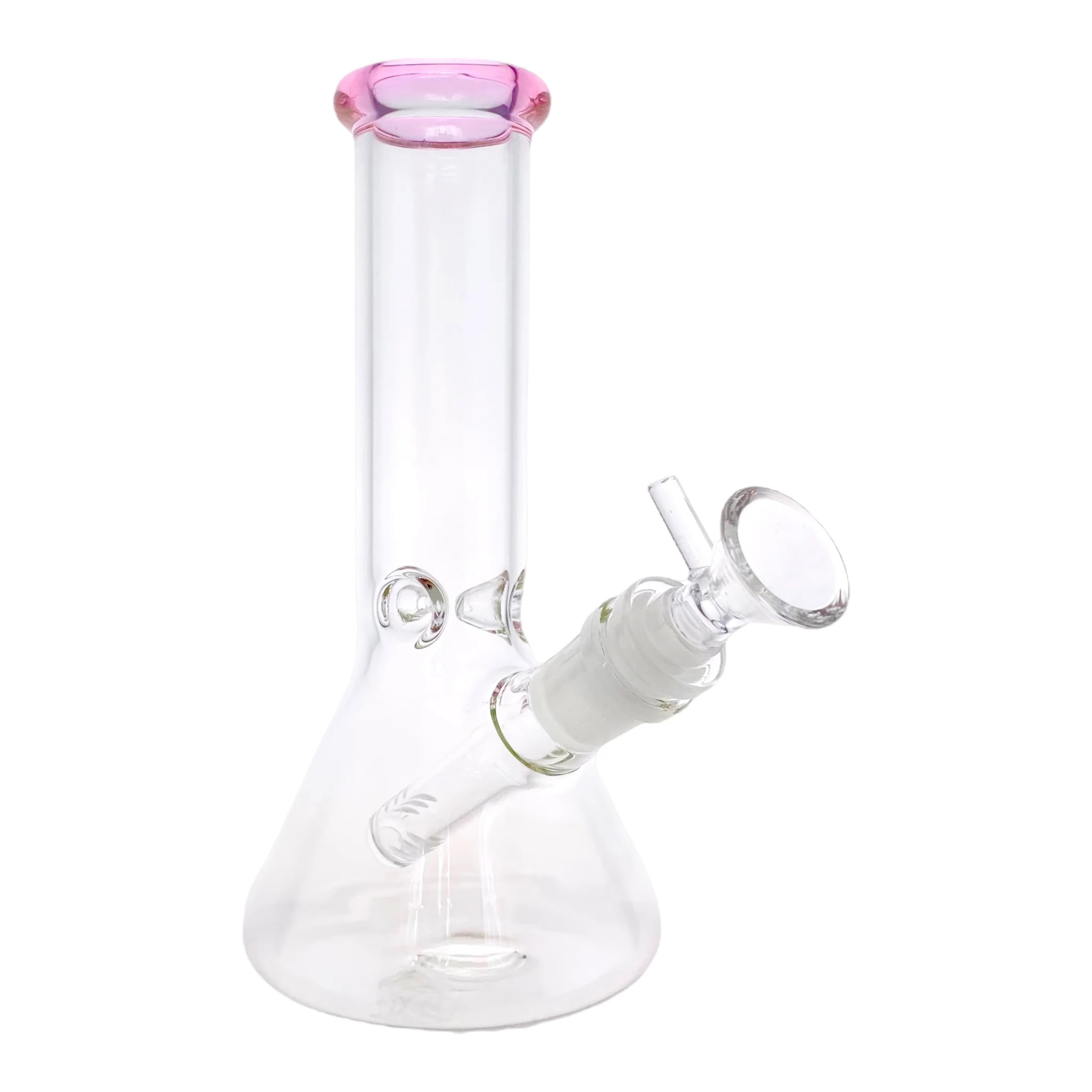 8" 5MM Pink Beaker | Bong - Biohazard - - $30 - Accessories