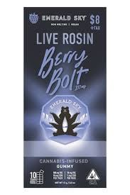 Berry Bolt | 100mg Live Rosin Single Gummy