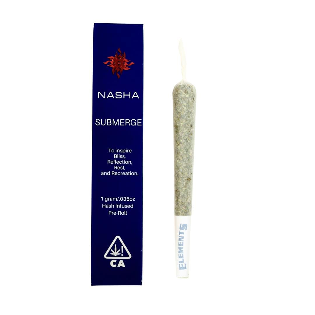 Submerge | MVP23 x Strawberry Banana (I) Hash Infused Pre-Roll - 1g - Nasha -  - $16.25 - Infused Pre-Rolls