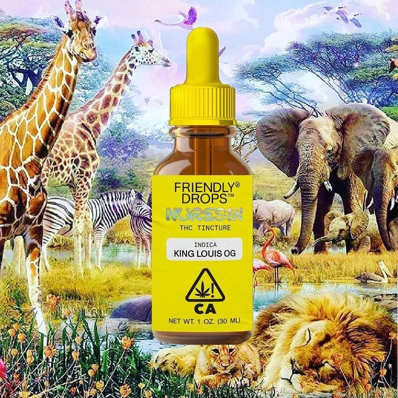 King Louis OG (I) Tincture - 1g - Friendly Brand - King Louis OG (I) - $31.25 - Tinctures & Capsules