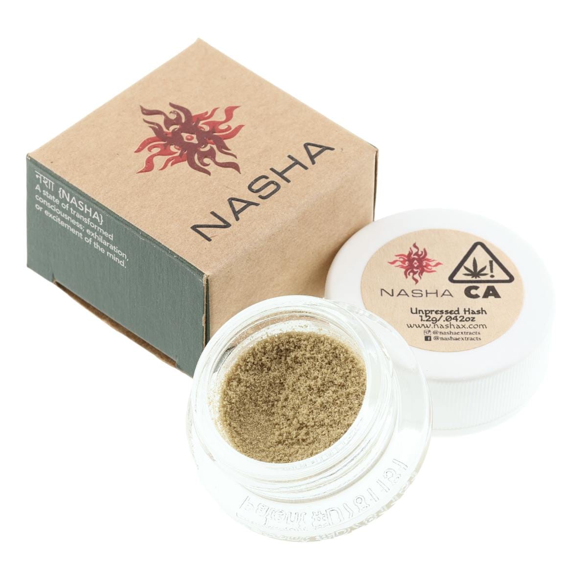 Jack Herer Green Unpressed Hash (S) (Mattole Valley Sungrown) 1.2g - Nasha -  - $25 - Concentrates