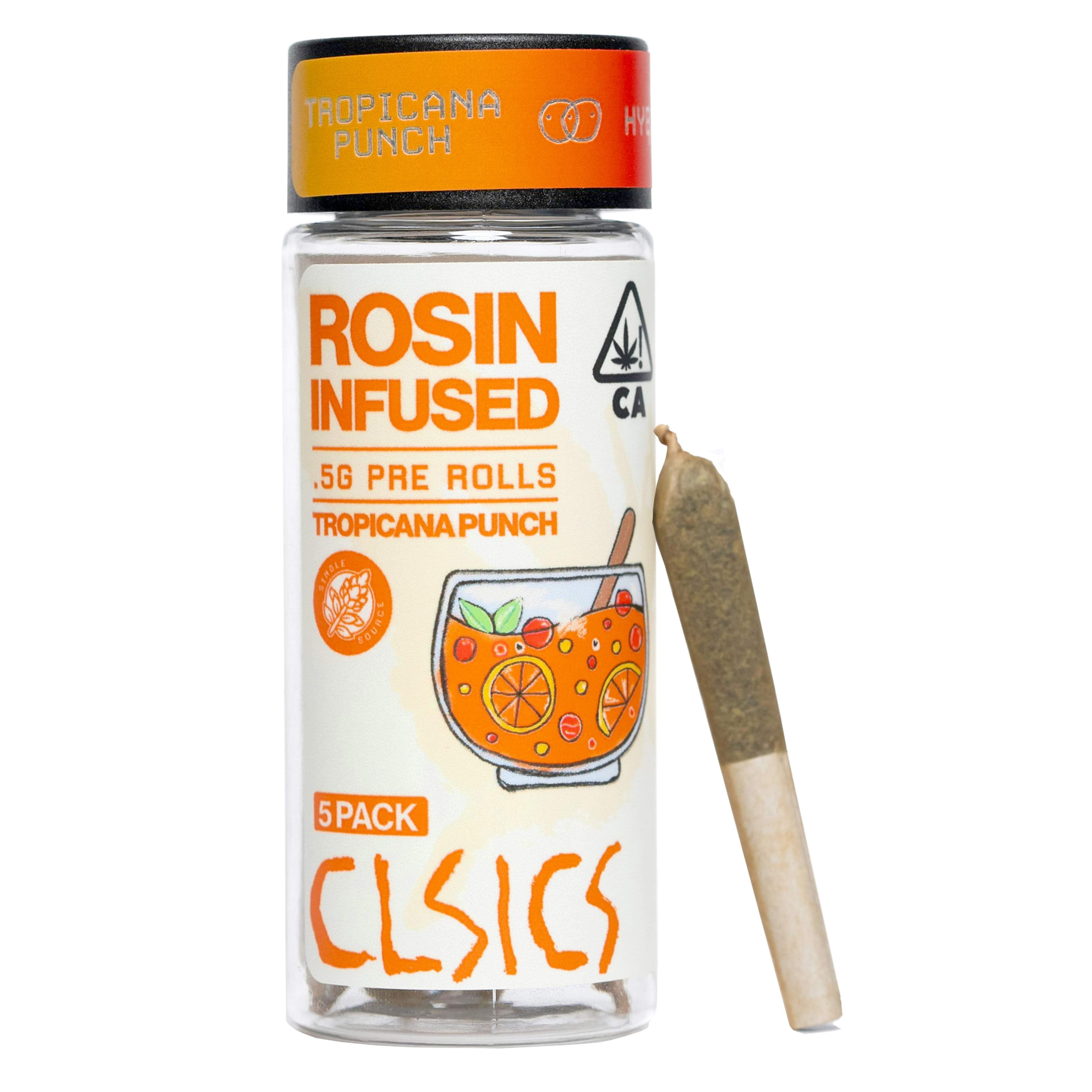Tropicana Punch (S) Rosin Pre Roll 5 Pack - CLSICS - Tropicana Punch (S) - $39 - Pre-Rolls