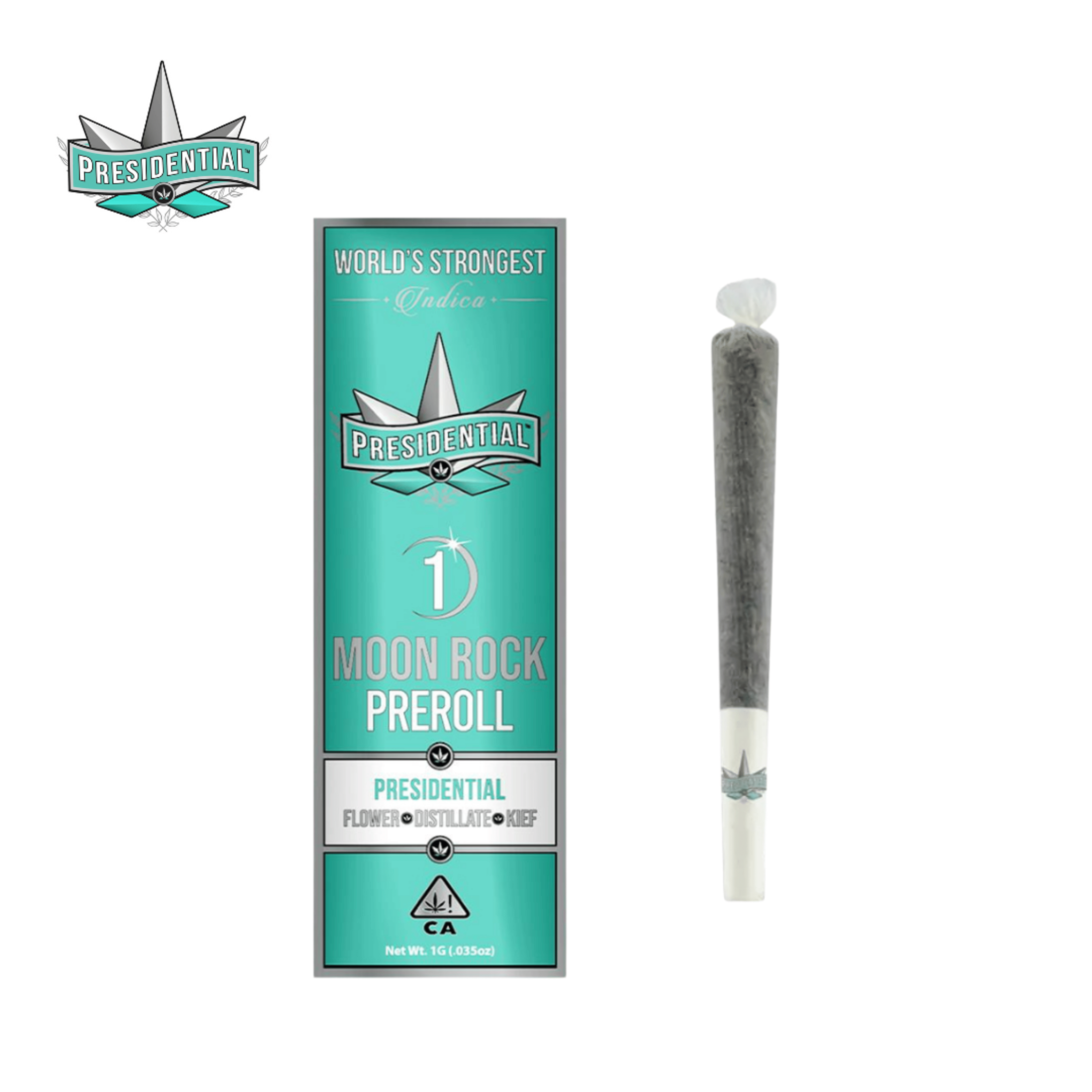 Presidential - Classic Presidential OG - Moon Rock Pre-Roll - 1g - Presidential - Classic - $12.99 - Pre-Rolls
