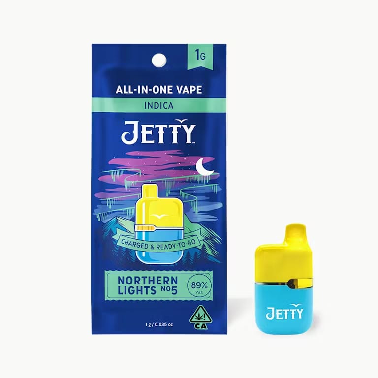 Northern Lights #5 | AIO Vape [1g] - Jetty Extracts -  - $38 - Vape Pens