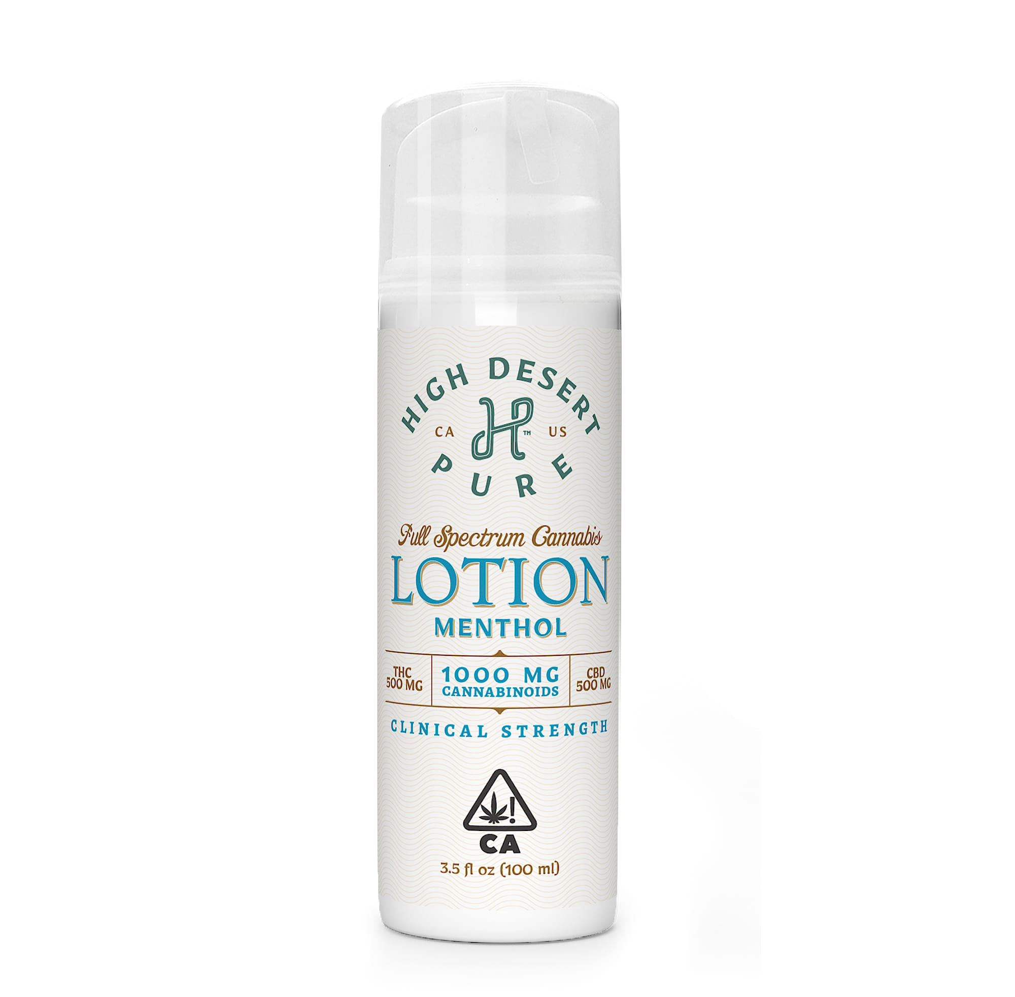 Menthol Lotion 1:1 - 1500mg - High Desert Pure - Menthol Lotion - $70 - Topicals