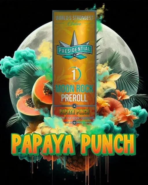 Papaya Punch | Moon Rock Preroll [1g] - Presidential -  - $17 - Pre-Rolls
