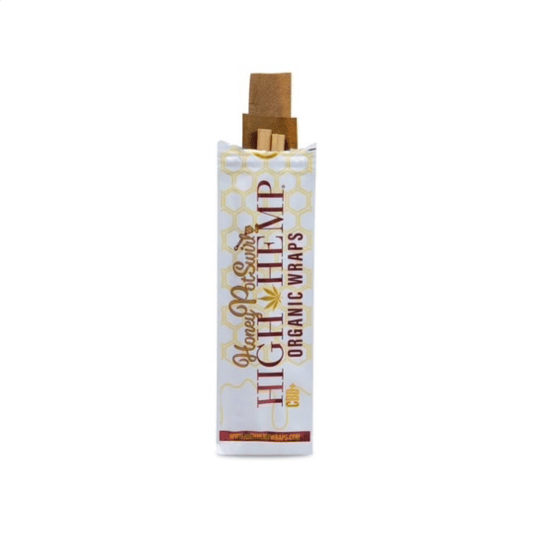 Honey Pot Swirl Organic Hemp Wraps - 2 Pack - High Hemp - Hemp wrap 2-Pack - $2 - Papers / Rolling Trays / Accessories