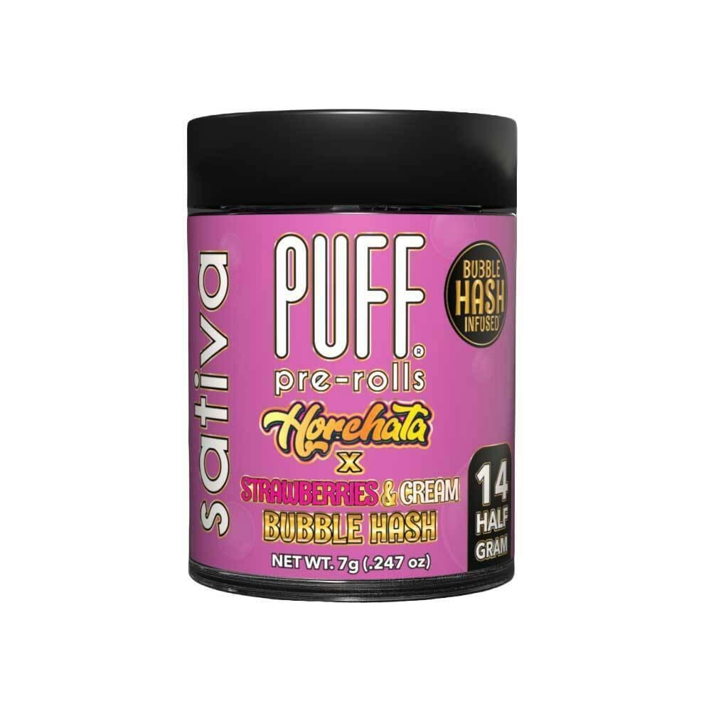 PUFF: Horchata X Strawberry & Cream Bubble