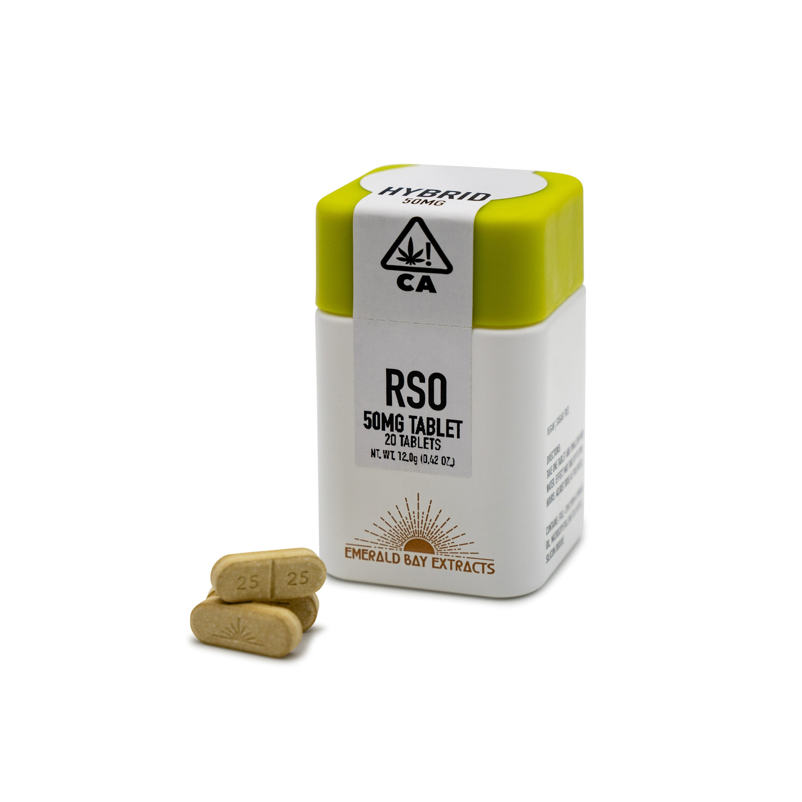 Emerald Bay Extracts: Frozen Lemons RSO Tablets