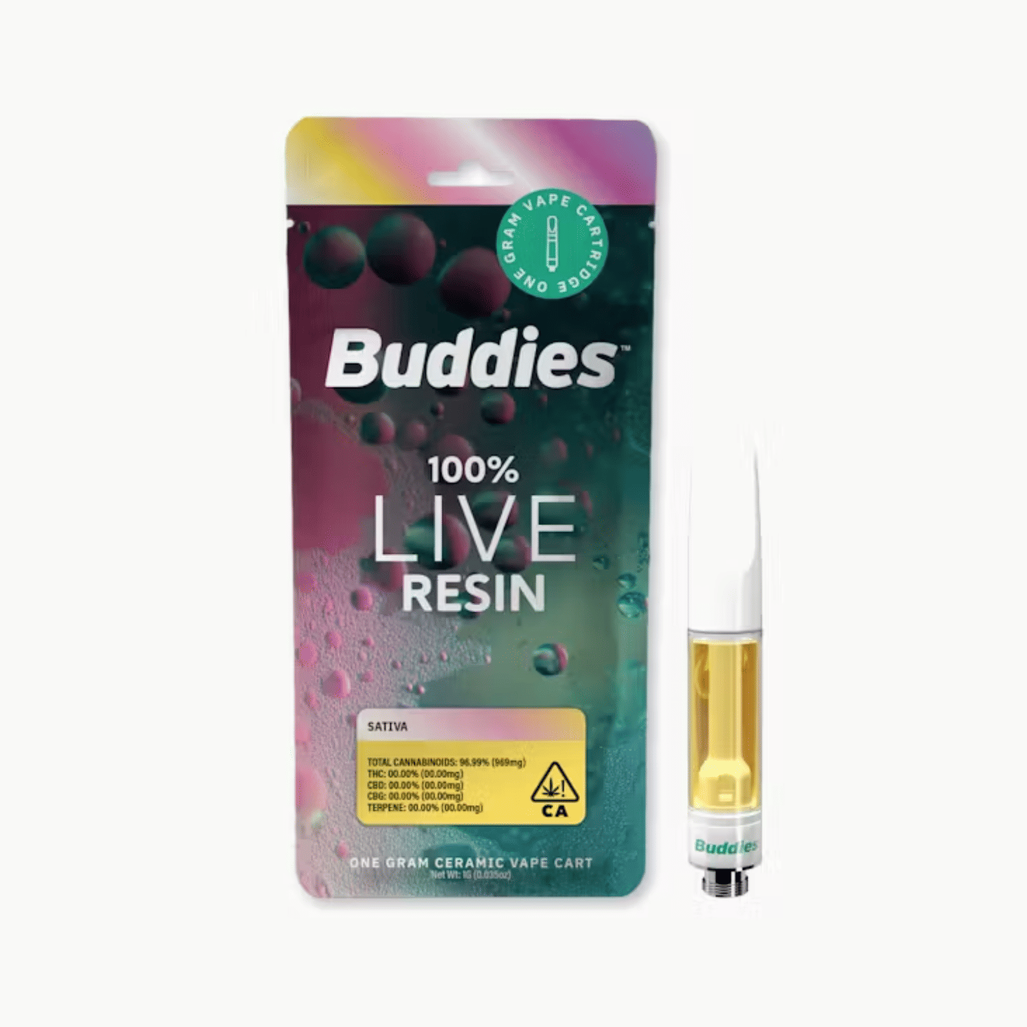 Lime Street Live Resin Cart 1g - Buddies -  - $35 - Vapes