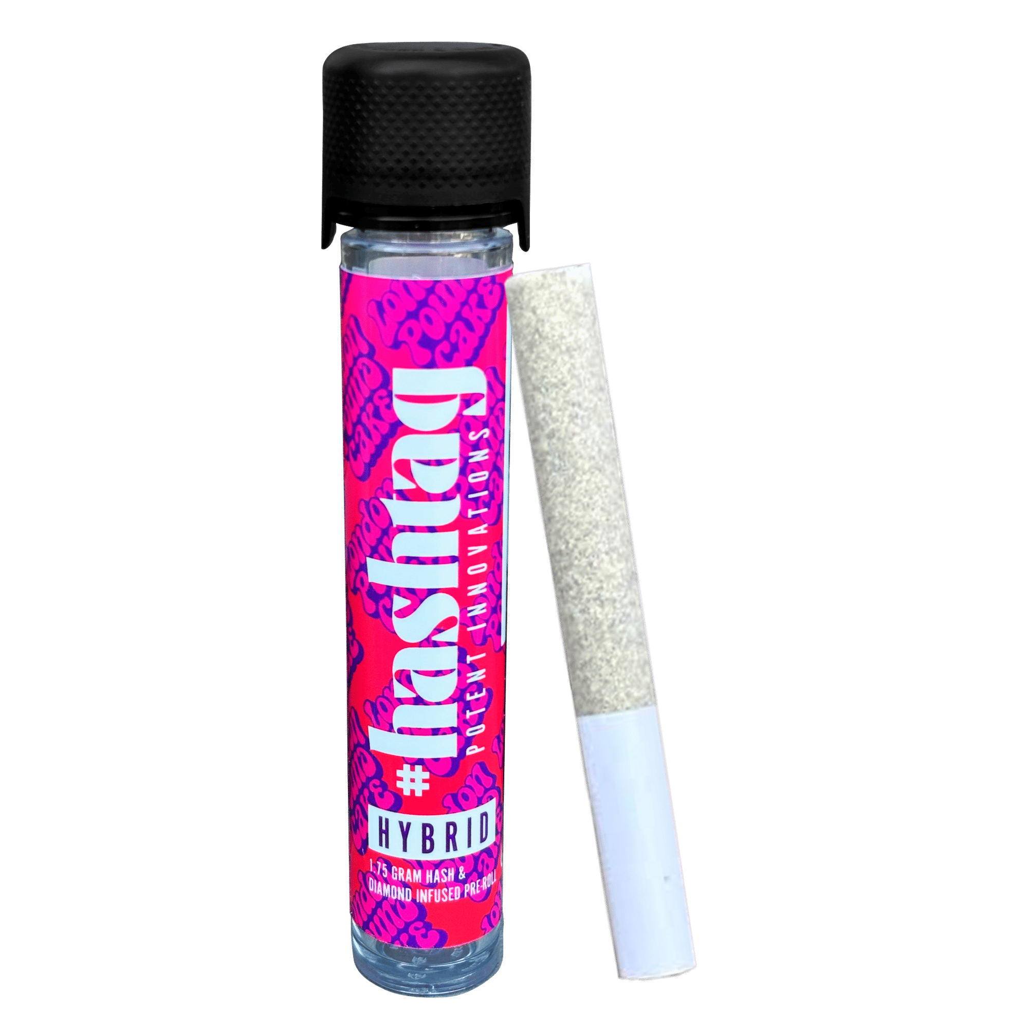 London Pound Cake - 1.75g Hash & Diamond Infused Preroll - Hashtag - 1.75g PR - Hybrid - $16 - Infused Preroll