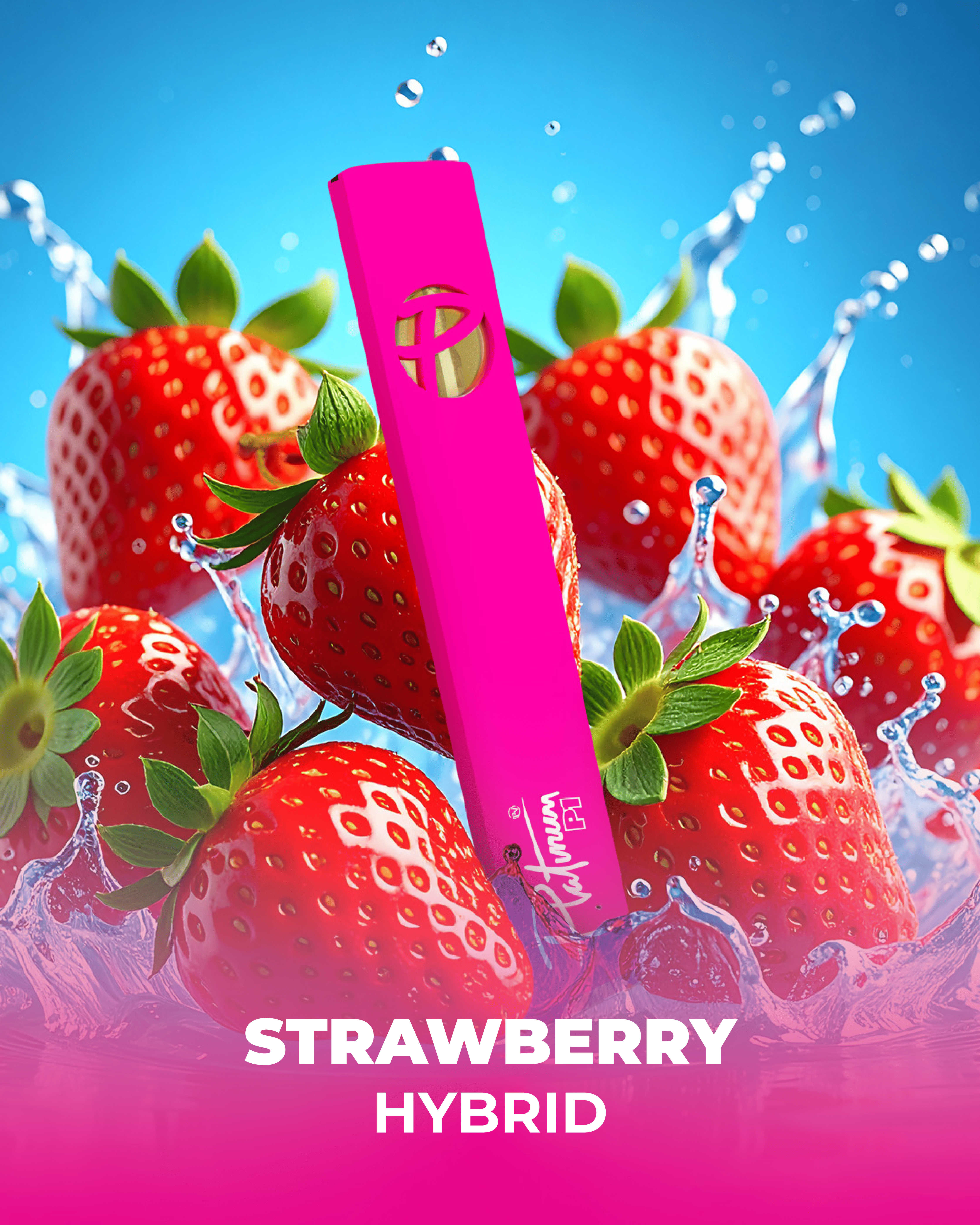 Strawberry 1g Disposable - Platinum Vape -  - $14.40 - Vapes