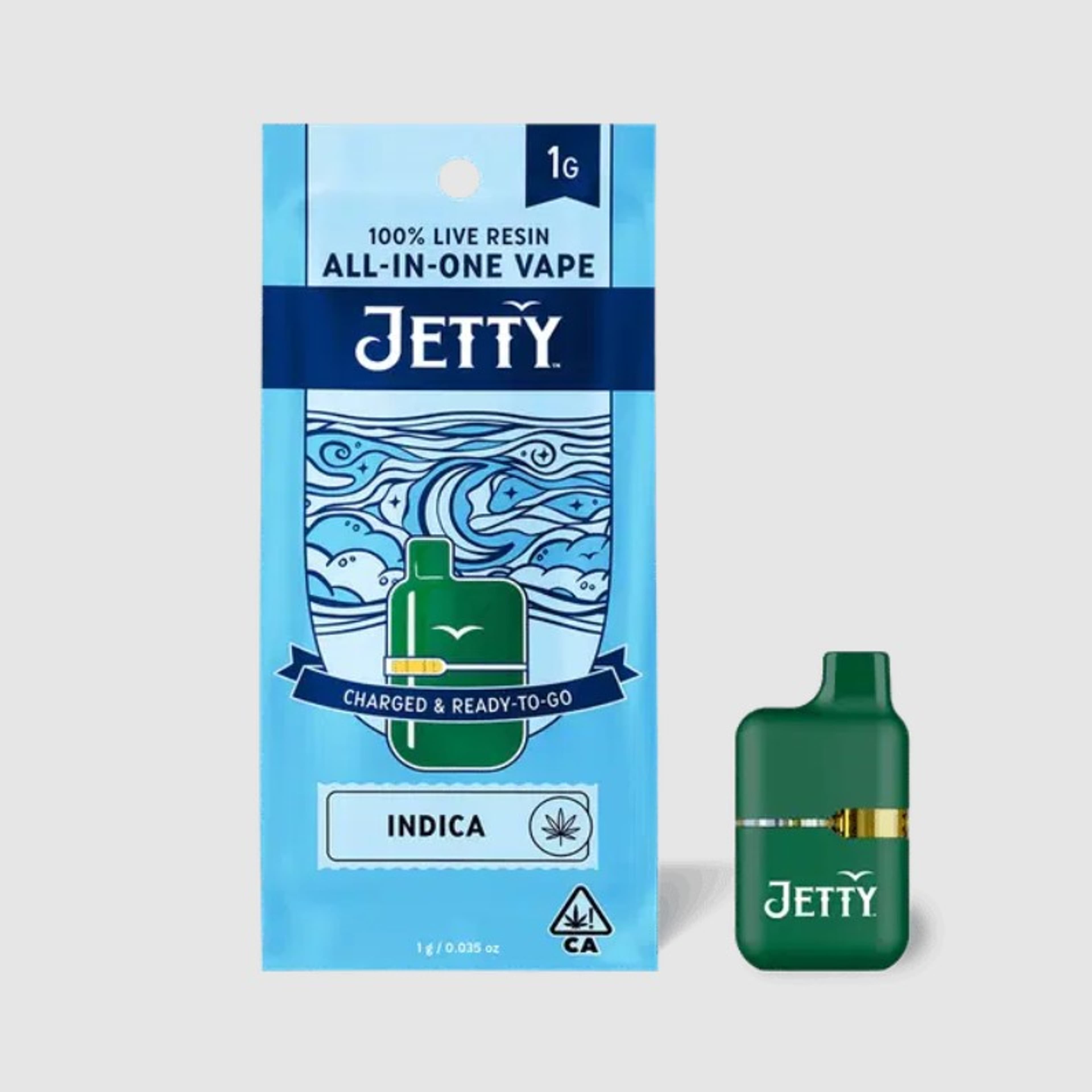 Jetty AIO - Ice Cream Cake - Live Resin (All-In-One) - 1g - Jetty Extracts - AIO - $35.99 - Disposable Vape Pens (All In One)