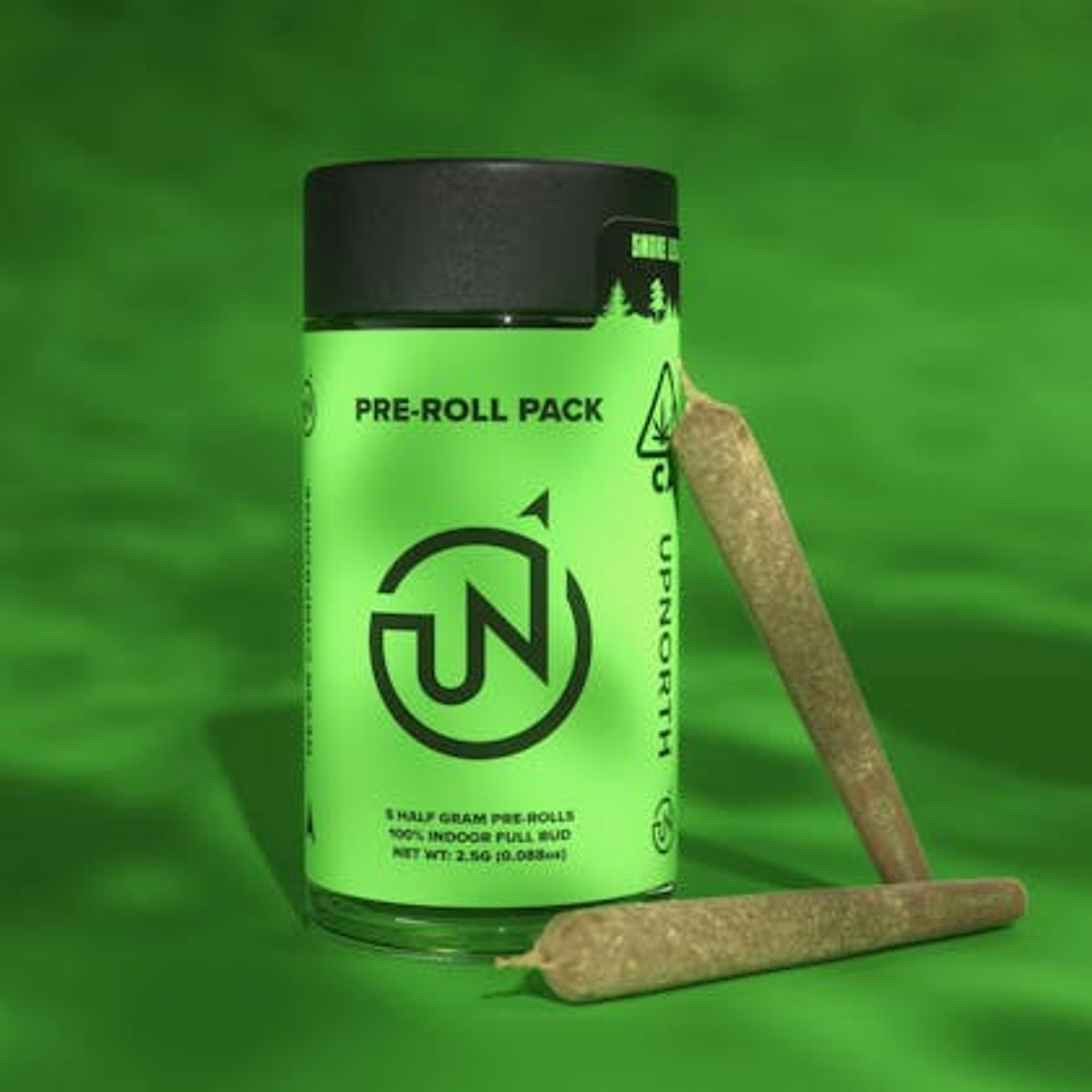 J1 Pre-Roll 5 Pack - 2.5g - UpNorth - - $32 - Pre-Rolls