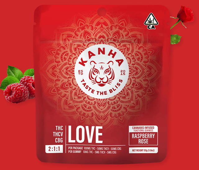 Kanha- Love Raspberry Gummies
