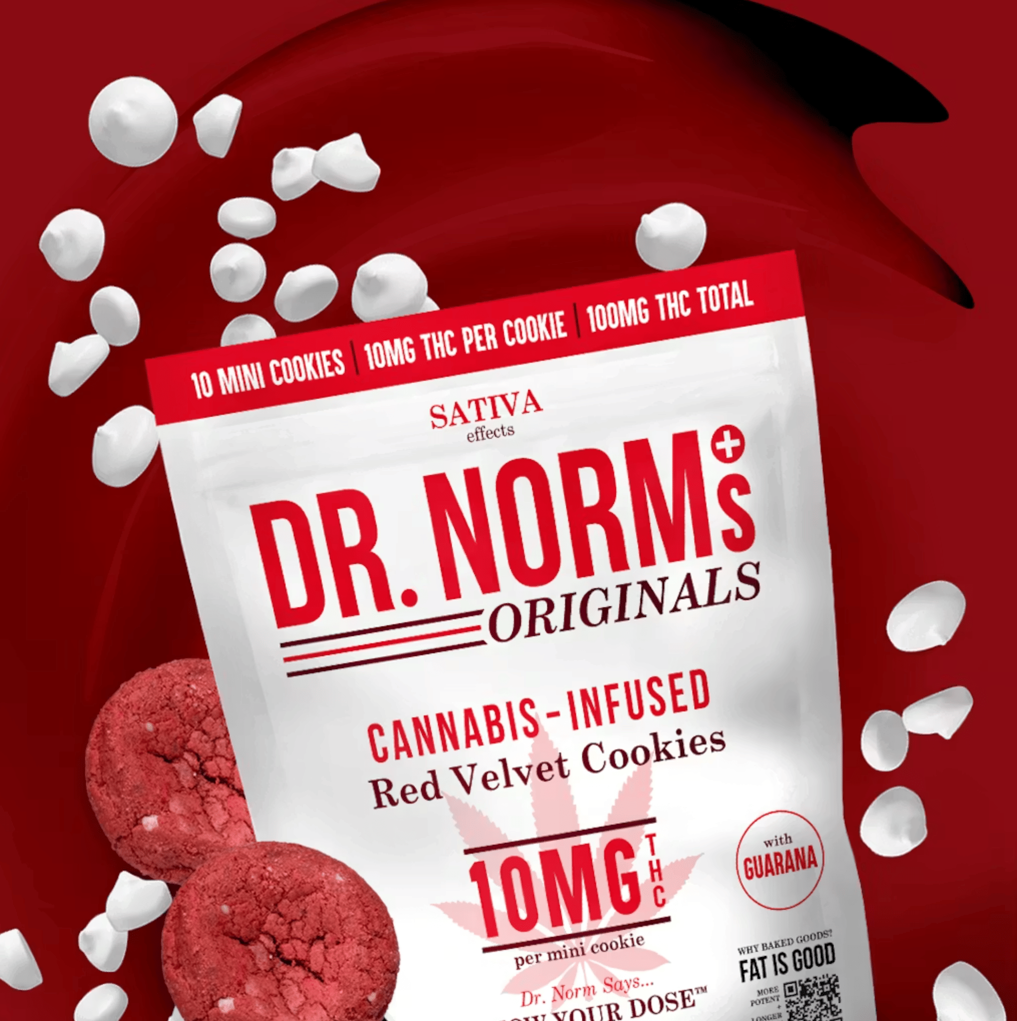 DR. NORM'S — Red Velvet Cookies