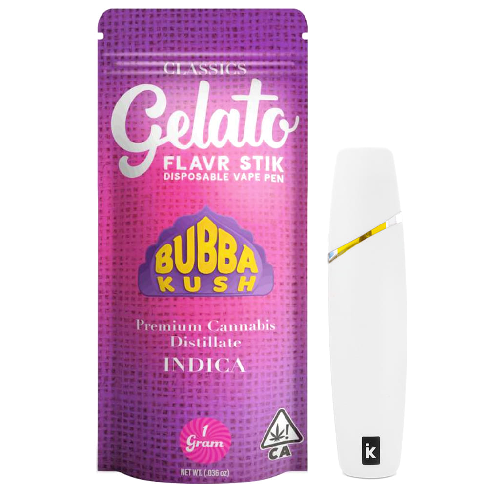 Bubba Kush (I) AIO - 1g *B2G1 EVERYDAY* - Gelato Canna Co. - Bubba Kush (I) - $22.51 - Cartridges