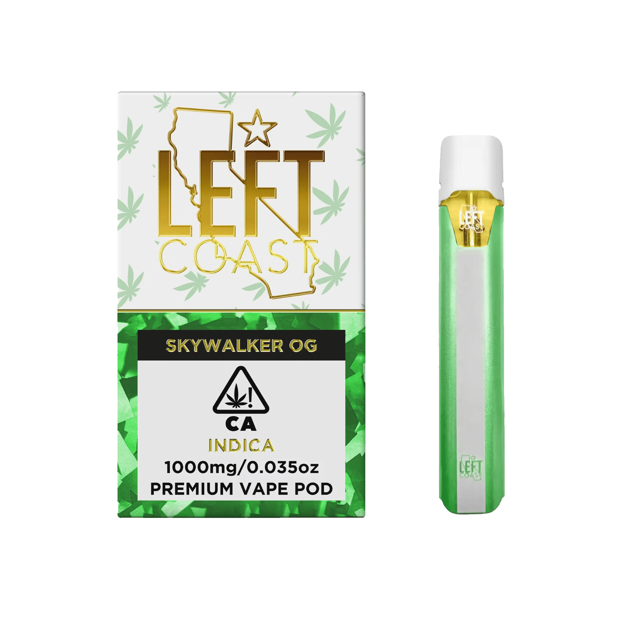 Skywalker - Pod - LEFT COAST - One Gram - $21.99 - Pods (STIIIZY + PlugPlay + PAX + Left Coast)