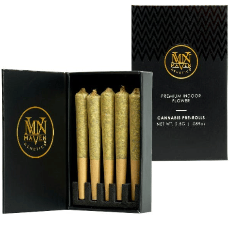 Pre Roll - Chem 51 5 Pack - Maven Genetics -  - $28 - Pre-Roll