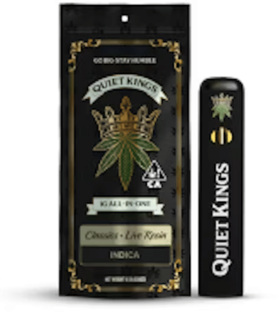 Quiet Kings: Forbidden Fruit - All in One Live Resin 1g Vape - Quiet Kings -  - $32 - All-In-One Pens