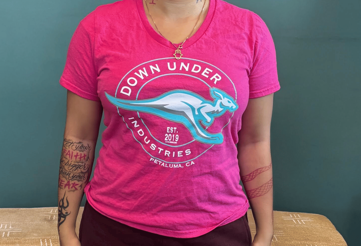 Pink Kangaroo Tshirt MED Women's -  - $15 - Merch & Things