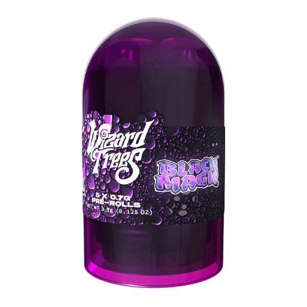 Black Magic (IH)  - 5pk Joints - Wizard Trees - Black Magic (IH) 5pk - $39.85 - Pre-Rolls