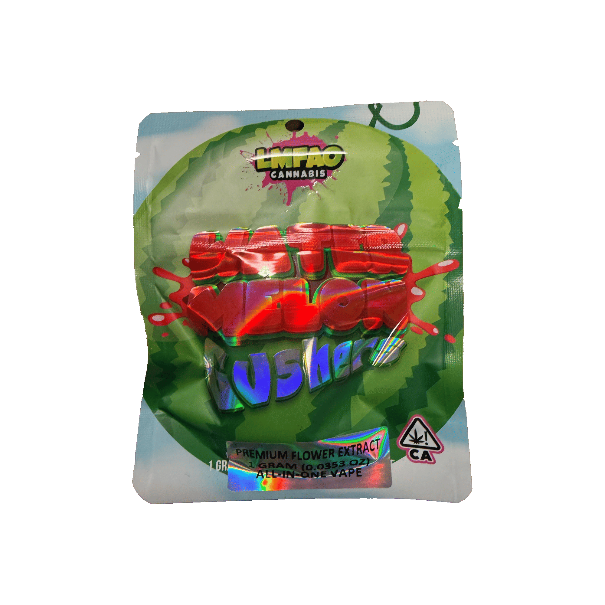 Watermelon Gushers - Disposable - LMFAO - One Gram - $24.99 - Disposable Vape (All-In-One, Battery Built-In)