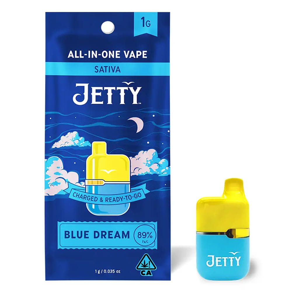 Blue Dream (S) High THC AIO - 1g - Jetty - Blue Dream (S) - $31.50 - Cartridges