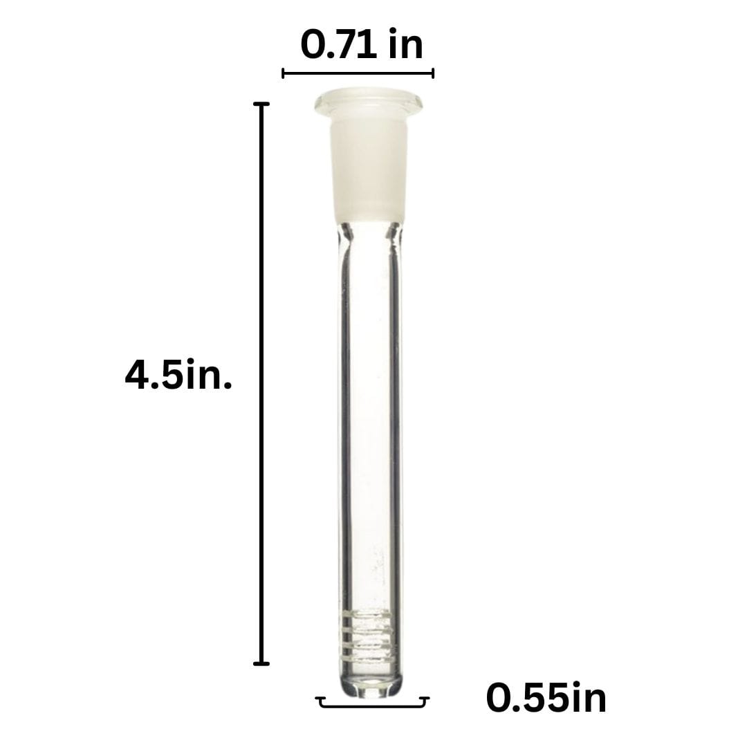 4.5" Down Stem 14mm/18mm - LuvBuds -  - $6.50 - Accessories