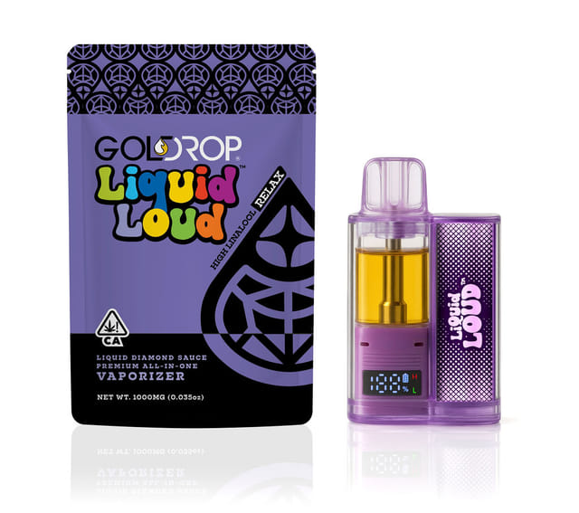 GoldDrop: Blueberry Purp - Liquid Loud