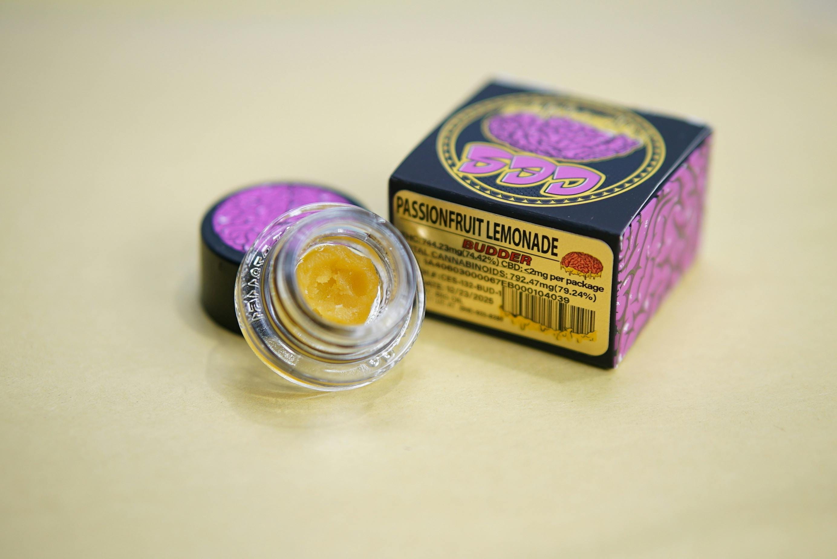 Budder - Passionfruit Lemonade - CES - Full Gram - $20 - Concentrate