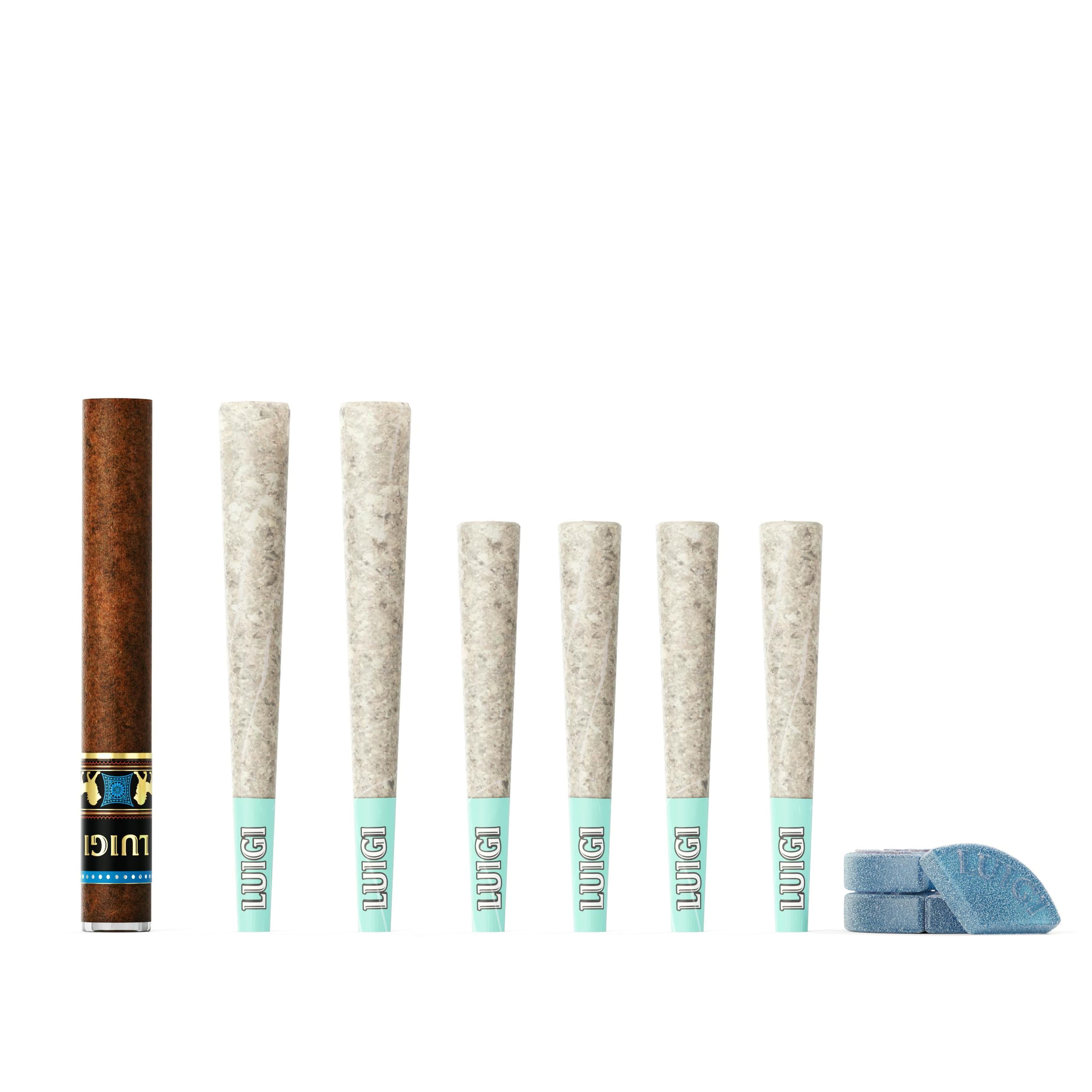 Blue Razz Lime 4-in-1 Fattone - Luigi - - $46 - Pre-Rolls