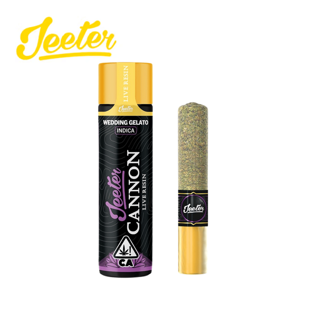 Infused Baby Jeeter Cannon - Wedding Gelato - Pre-Roll - 1.3g - Jeeter - Wedding Gelato - $22.99 - Pre-Rolls