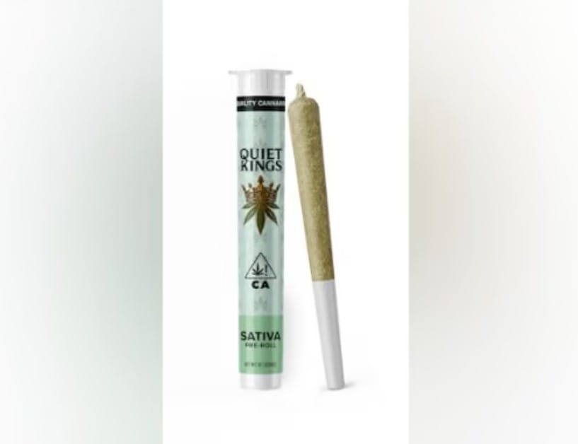 $5.40 Silver Kush 1g Joint - Quiet Kings -  - $3.76 - Pre-Rolls