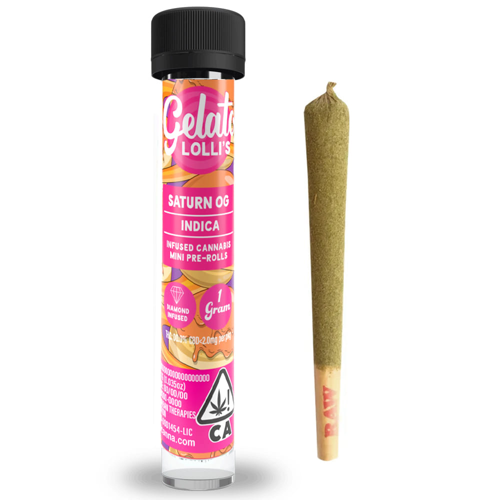 Saturn OG (I) 1.2g Infused Preroll *B2G1 EVERYDAY* - Gelato Canna Co. - Saturn OG (I) - $14 - Pre-Rolls