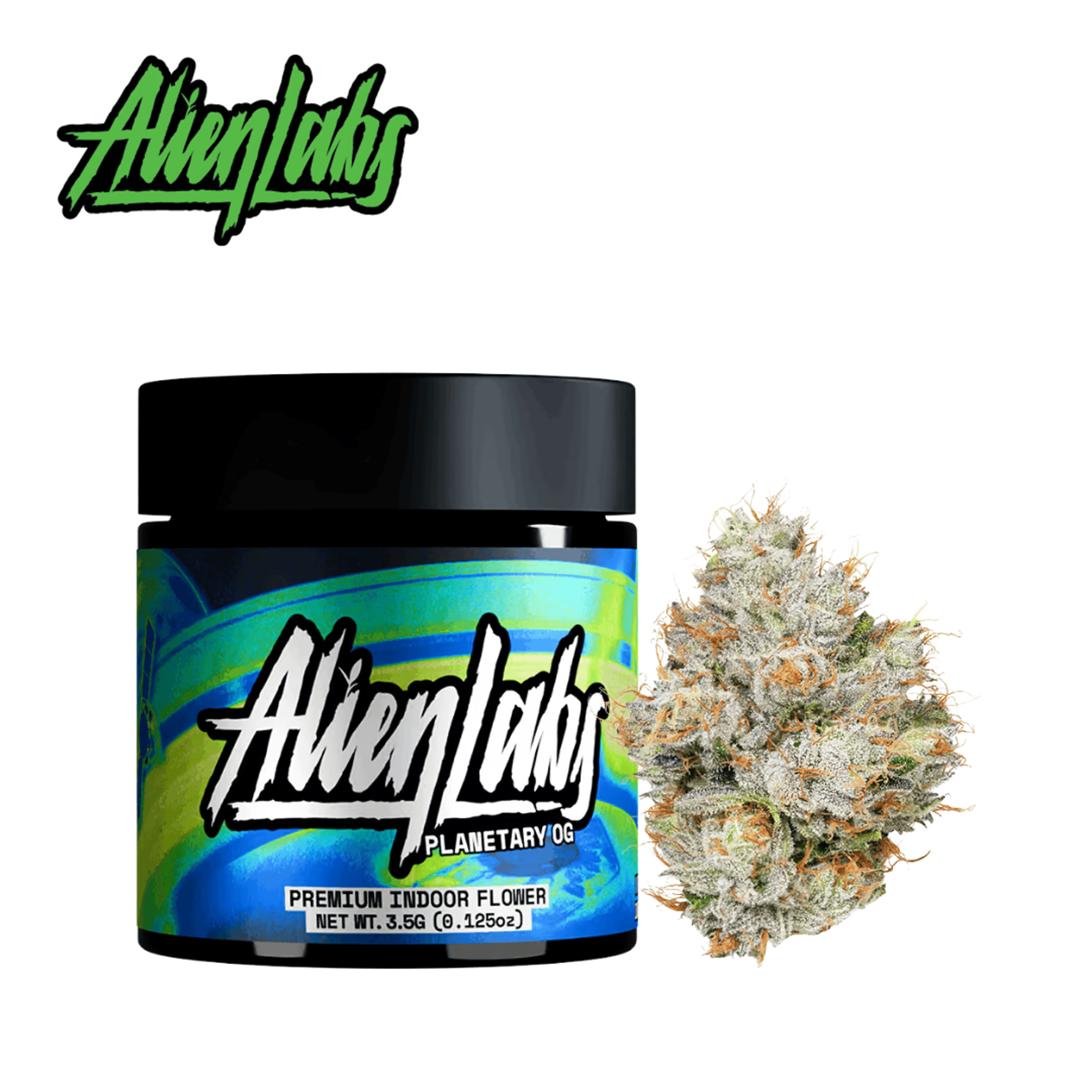 Alien Labs - Planetary OG - 3.5g - Alien Labs - Planetary OG - $49.99 - Indoor Flowers