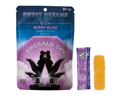 Berry Bliss Sleep Gummies 100mg - Emerald Sky - Gummies - $10 - Edible