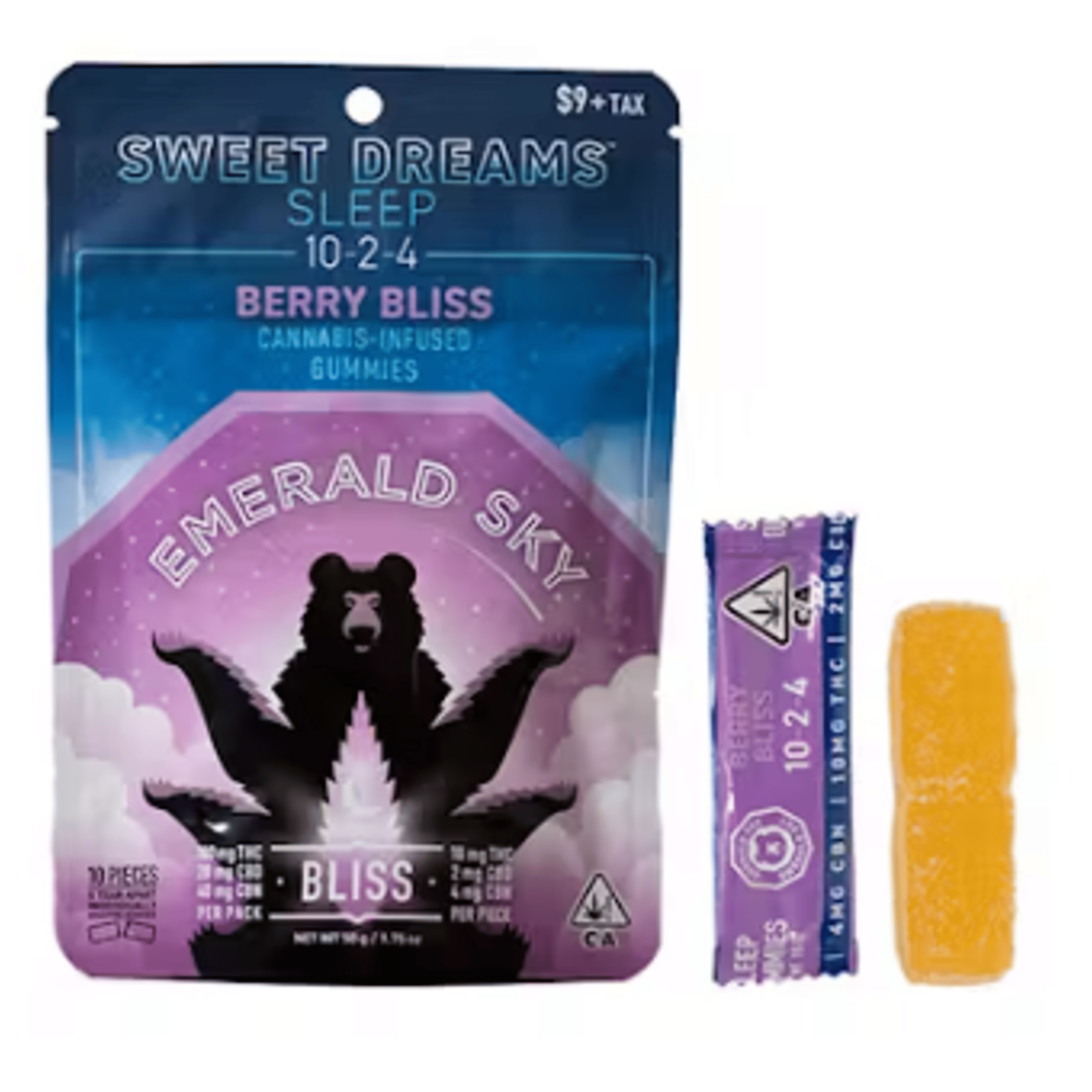 Berry Bliss Sleep Gummies 100mg - Emerald Sky - Gummies - $10 - Edible