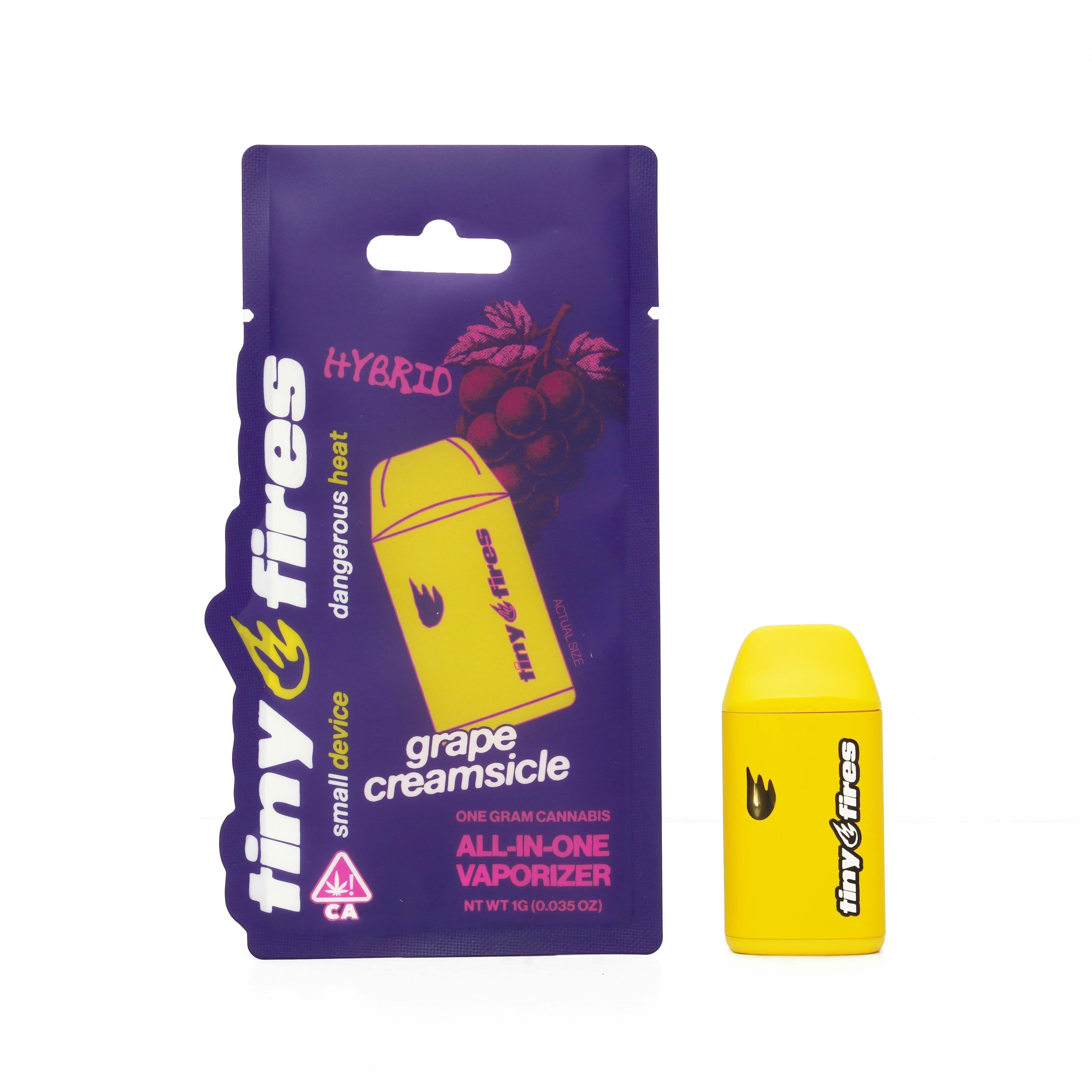 Tiny Fires: Grape Creamsicle - 1g All-In-One Vape - Tiny Fires -  - $35 - All-In-One Pens