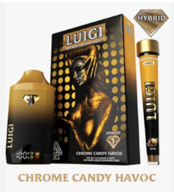 Chrome Candy Havoc Disposable 1g - Luigi - Disposable - $20 - Vapes