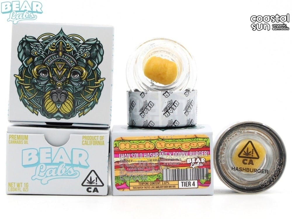 Rosin - Hashburger - Bear Labs - Tier 4 - $35 - Concentrate