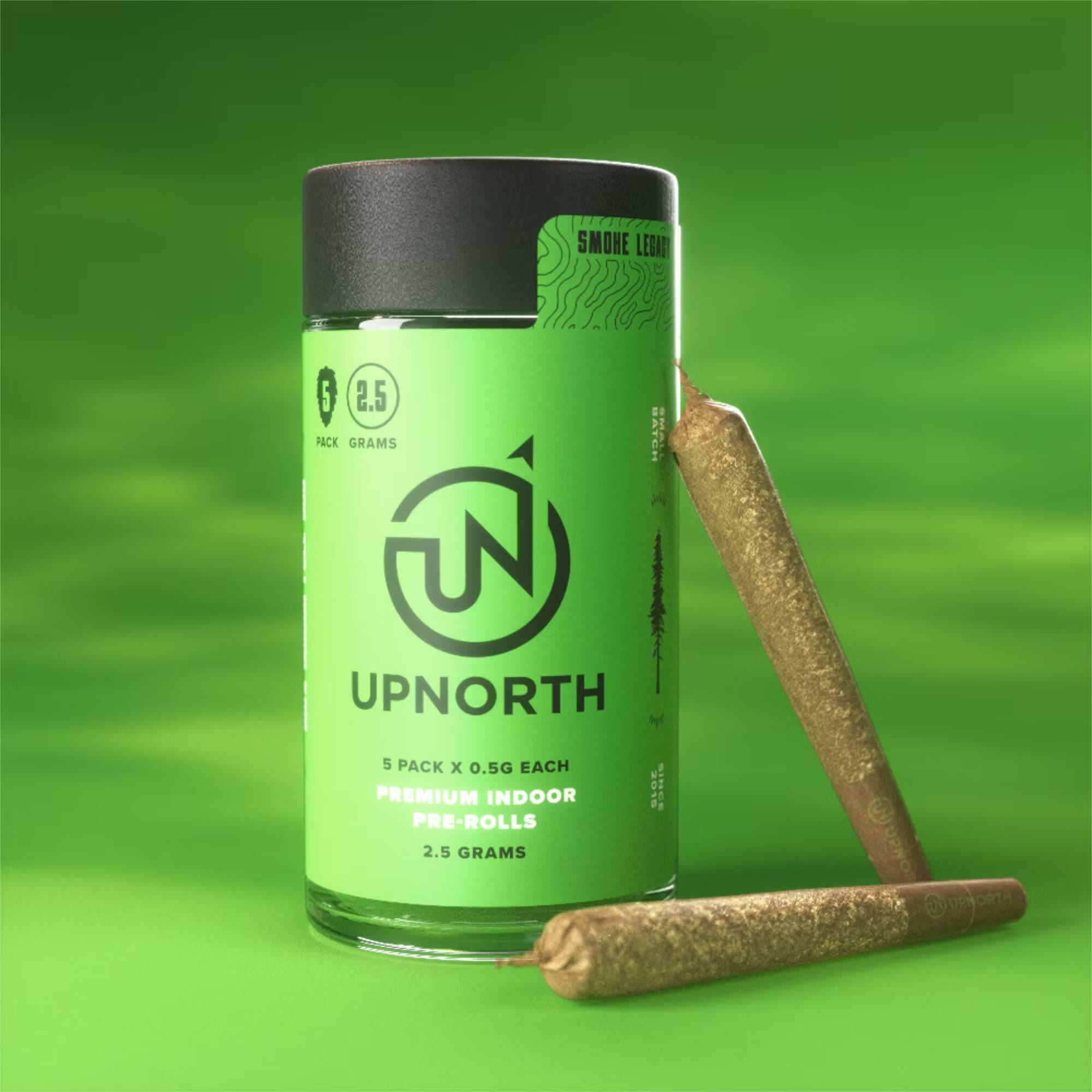 5PK GRAPE APE Prerolls - UpNorth -  - $31.25 - Pre-Rolls