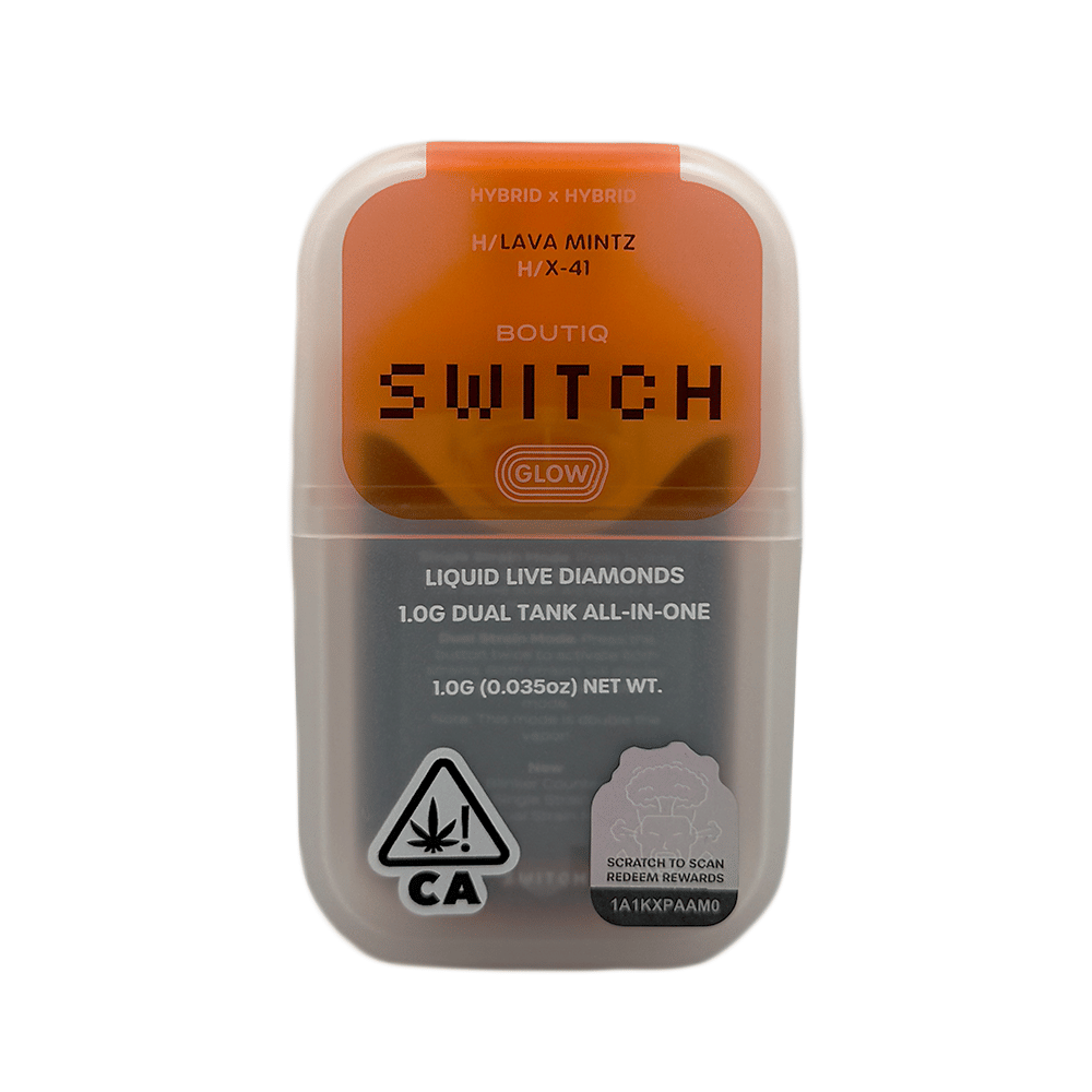 Boutiq Switch AIO | 1g - Lava Mintz(H) / X-41(H) - Hybrid - Boutiq -  - $22 - All-In-Ones
