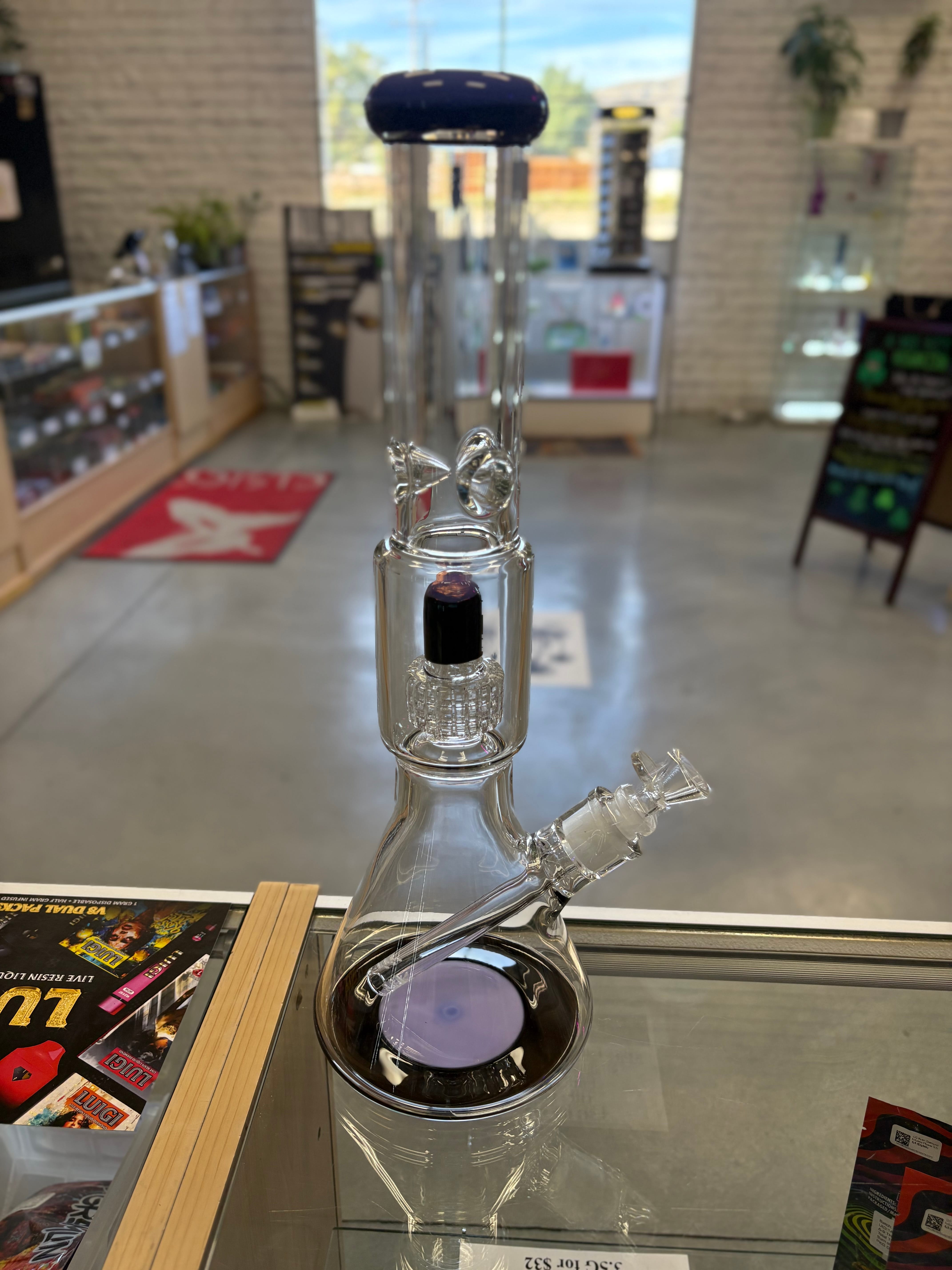 Glass Water Pipe $250 - The Micro Buddery - Glass - $229.89 - Accessory
